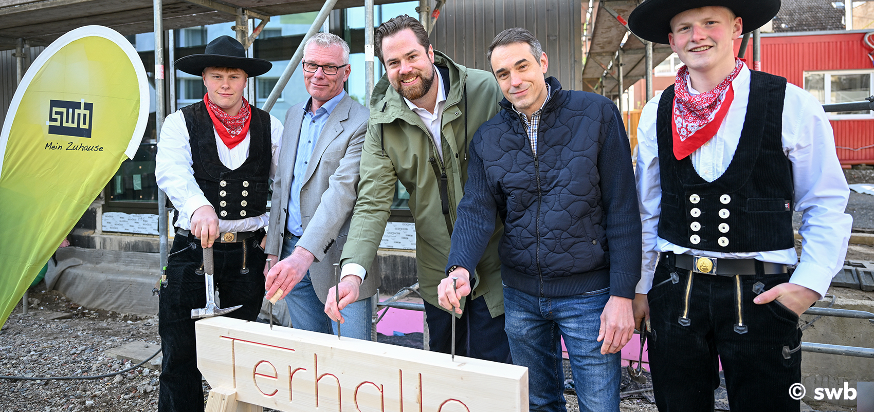 Richtfest Filchnerstraße: Der erste Meilenstein ist geschafft!